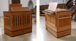 Eine Truhenorgel